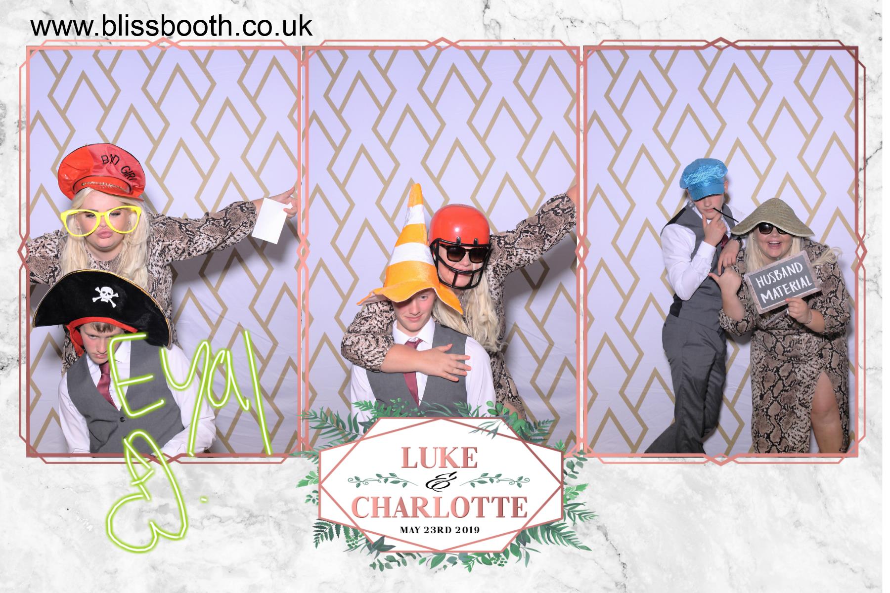 Luke and Charlotte | View more photos from the event at gallery.blissbooth.co.uk/u/BlissBooth/Luke-and-Charlotte